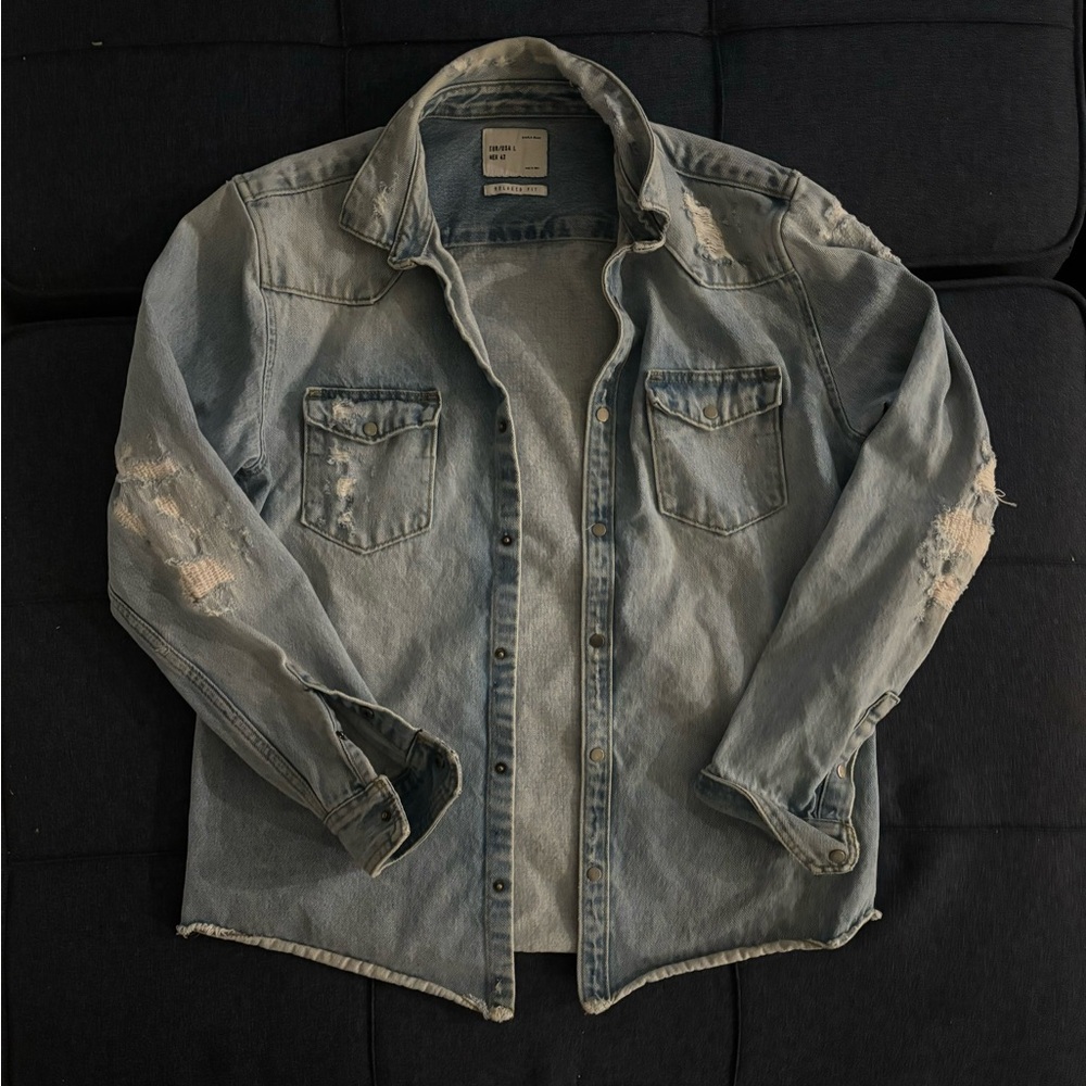 Ripped Denim jacket